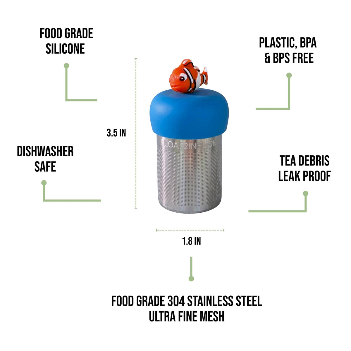 Floating Tea Infuser - Clown Fish
