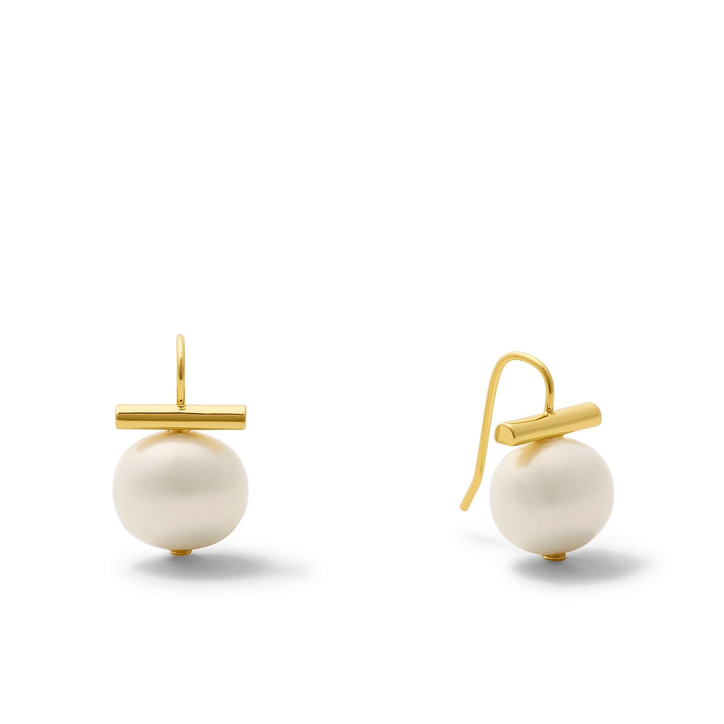 Earrings - Forever Fave Pebble Pearls - White