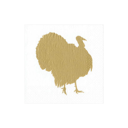 Cocktail Napkins - Turkey Fan