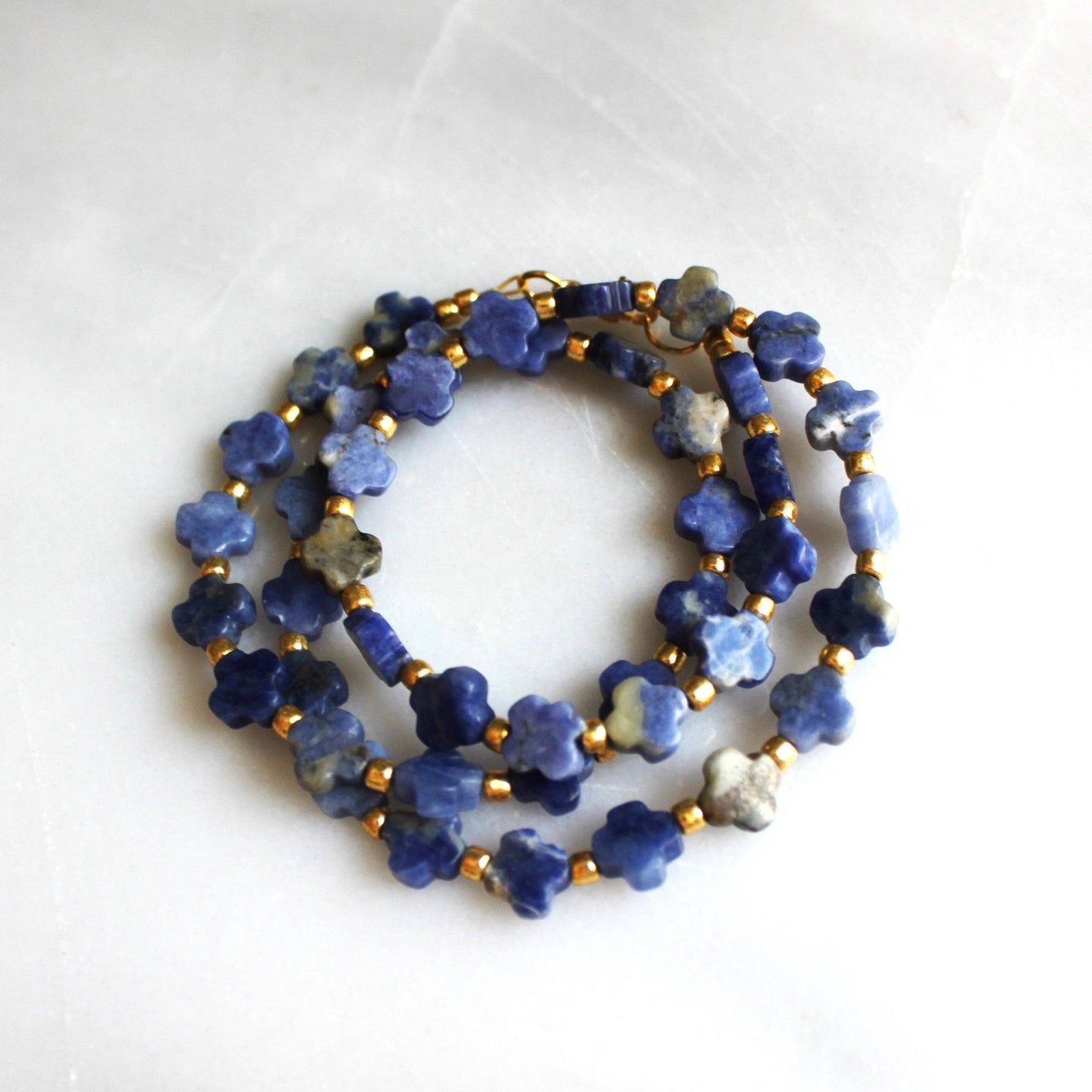 Necklace - Lapis Clover