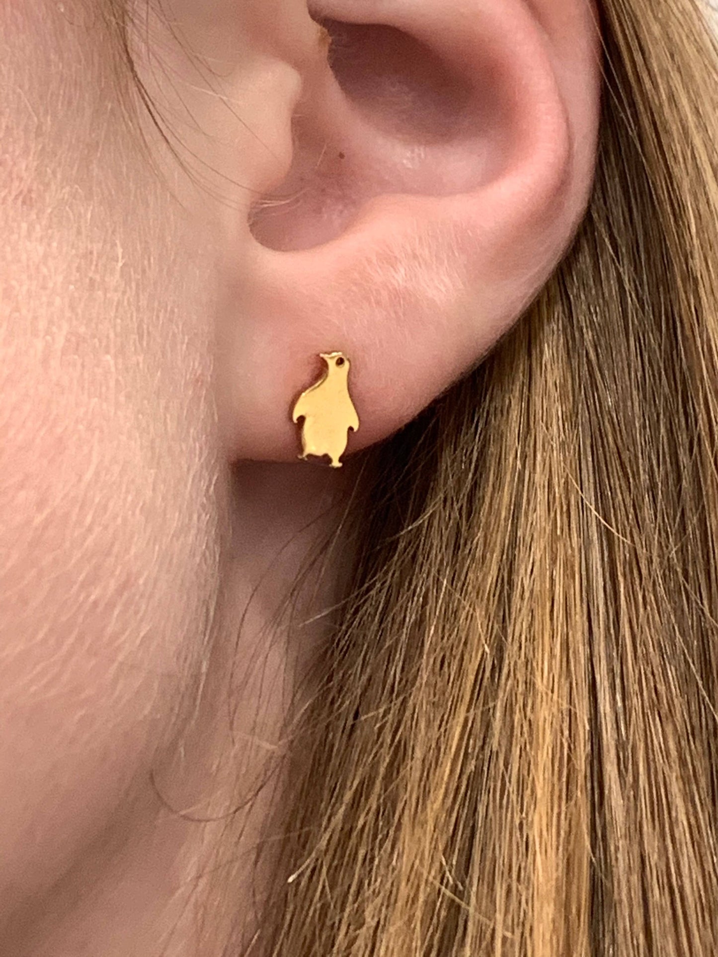 Penguin Stud Earrings