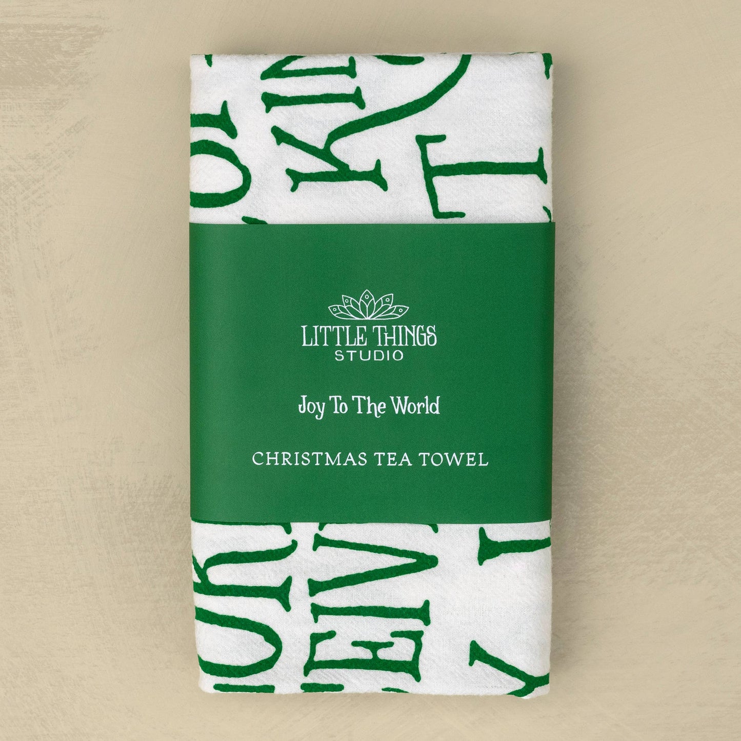 Hymn Tea Towel:  Joy to the World