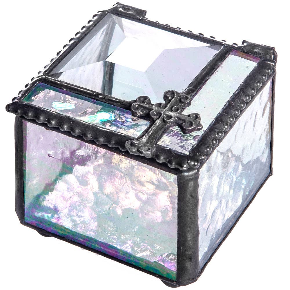 Glass Box - Clear Glass + Cross