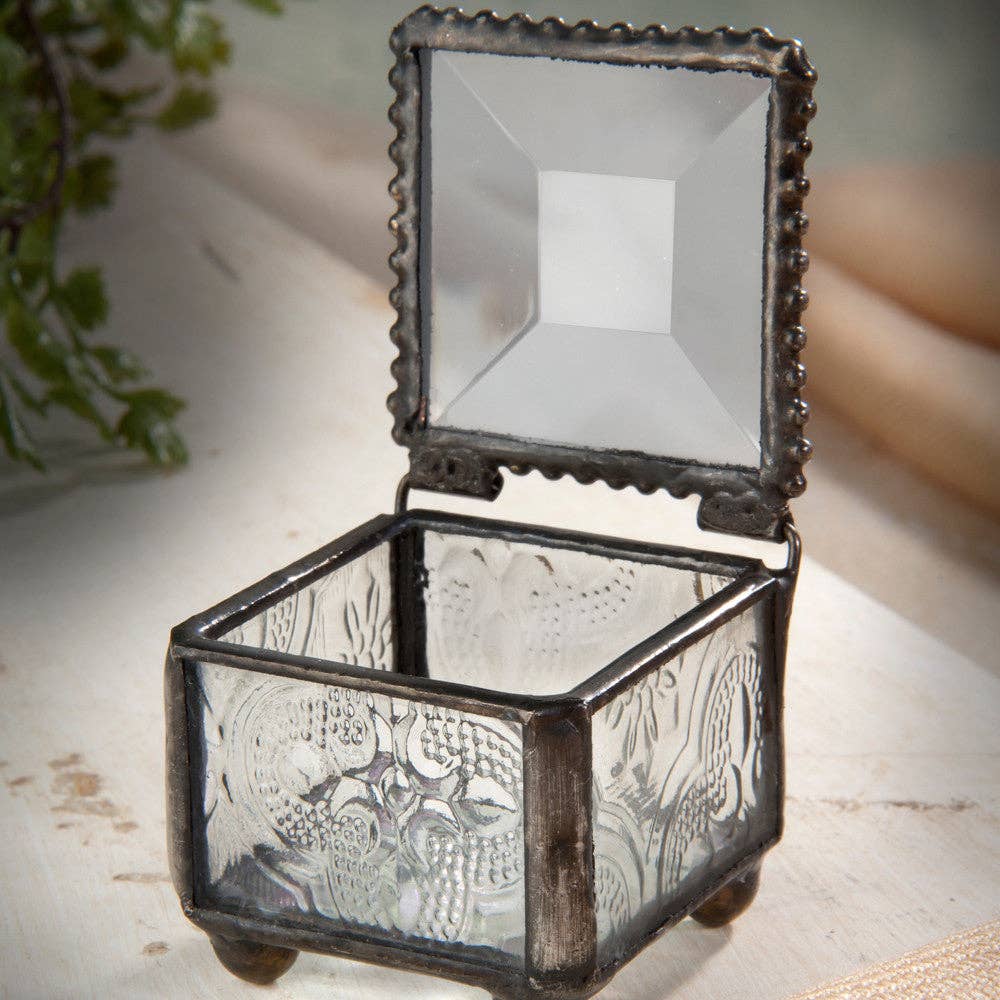 Glass Box - Glass Ring Box