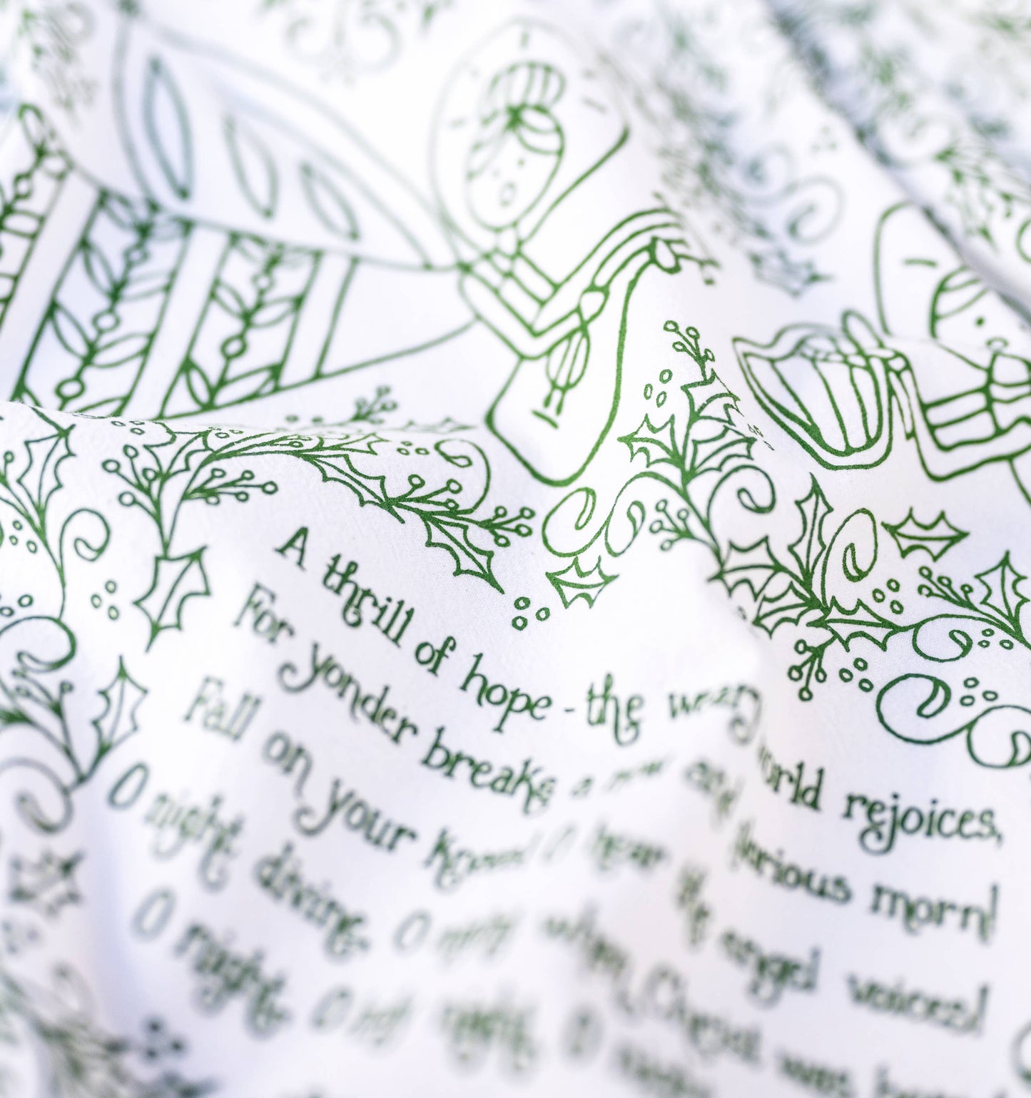 Hymn Tea Towel:  O Holy Night