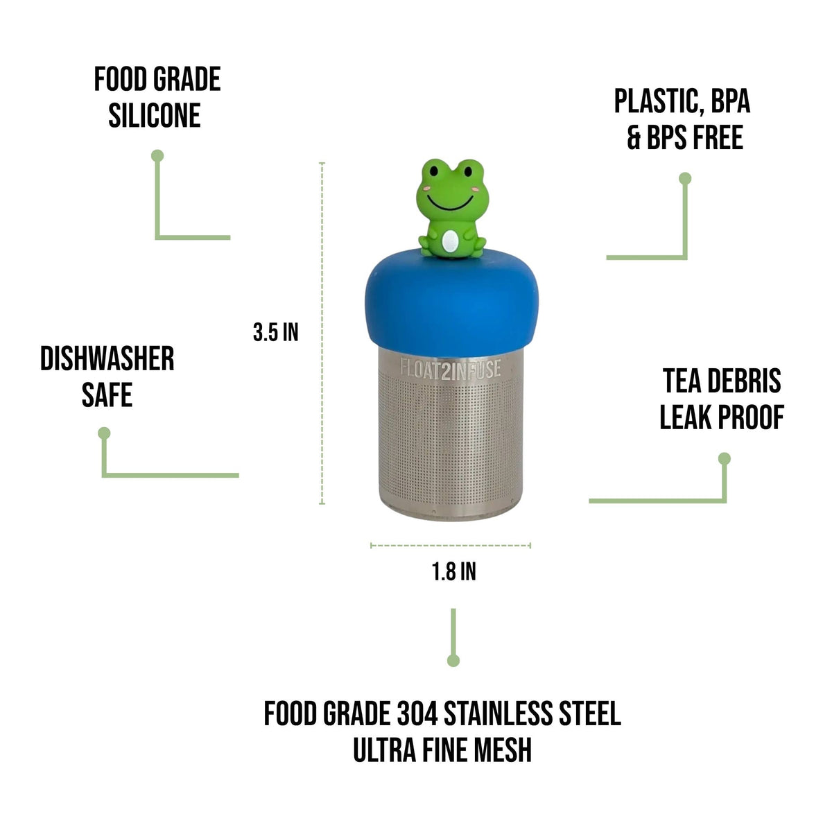 Floating Tea Infuser - Frog