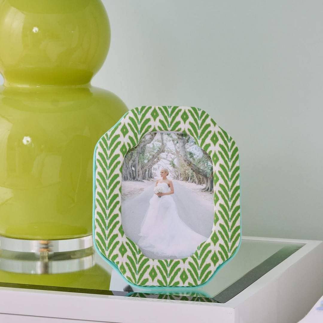 Frame - Petite Frond Green Fabric by Laura Park Designs