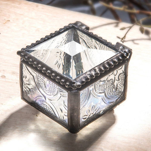 Glass Box - Glass Ring Box