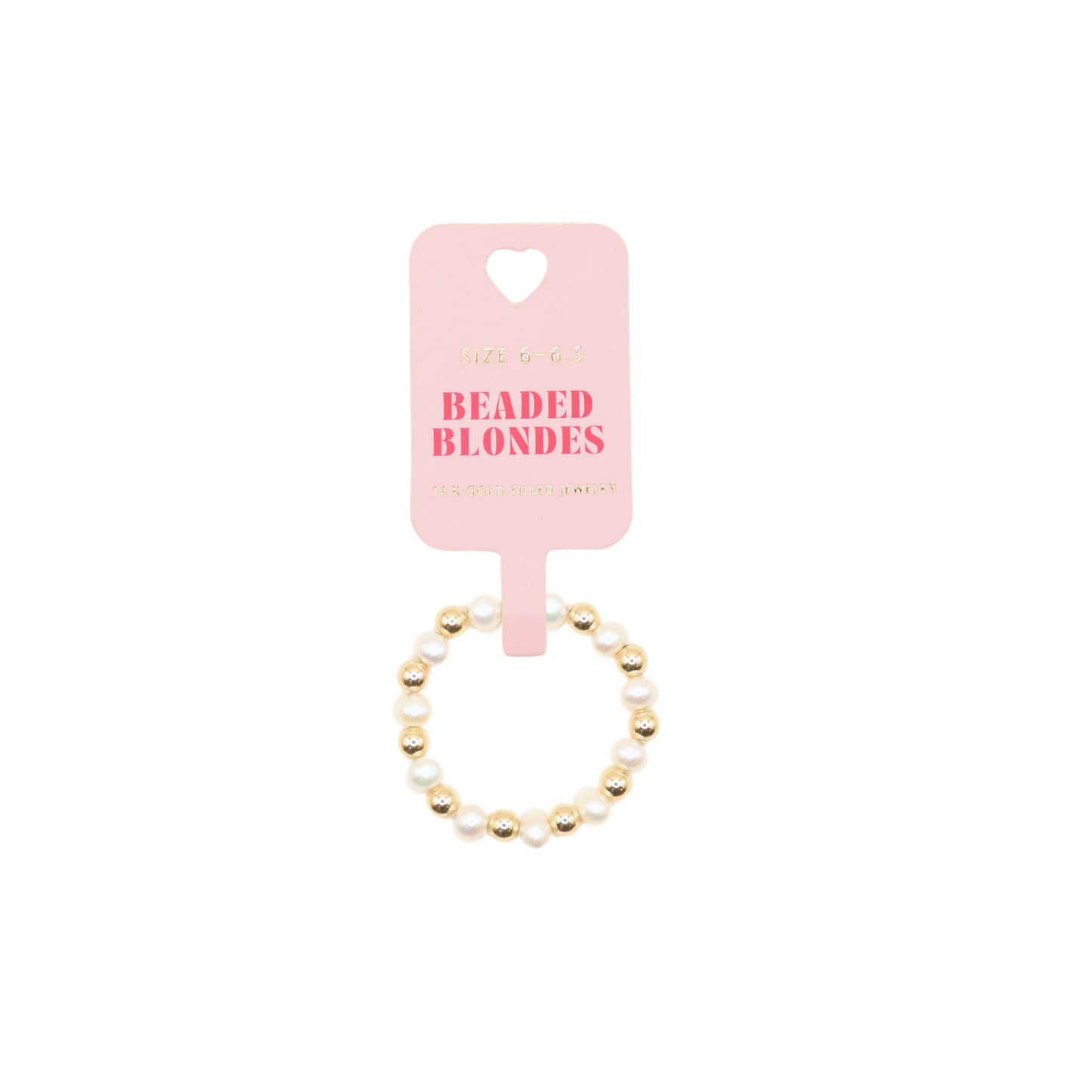 Ring - Pearl/Gold Coastal