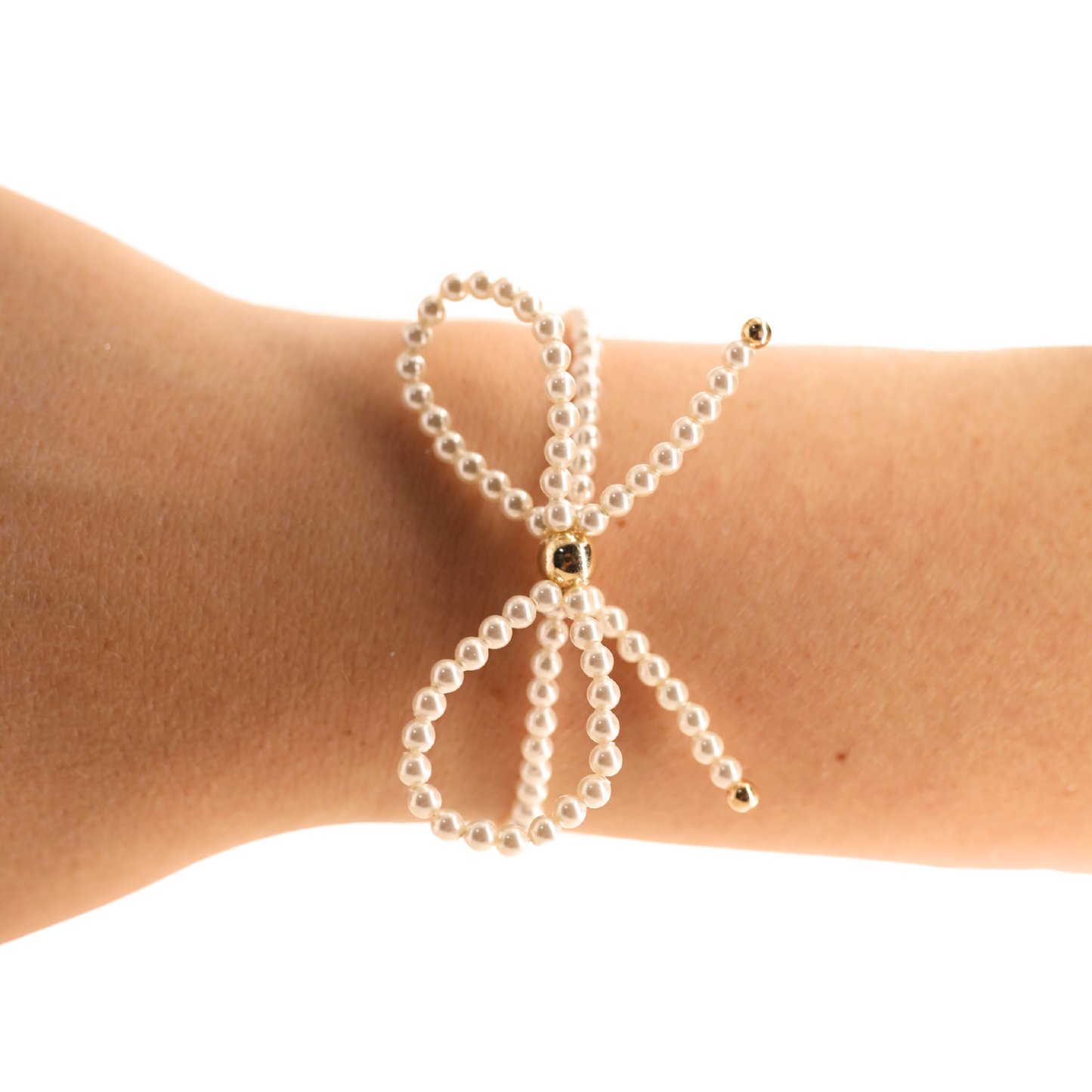 Bracelet - Bow - Pearl