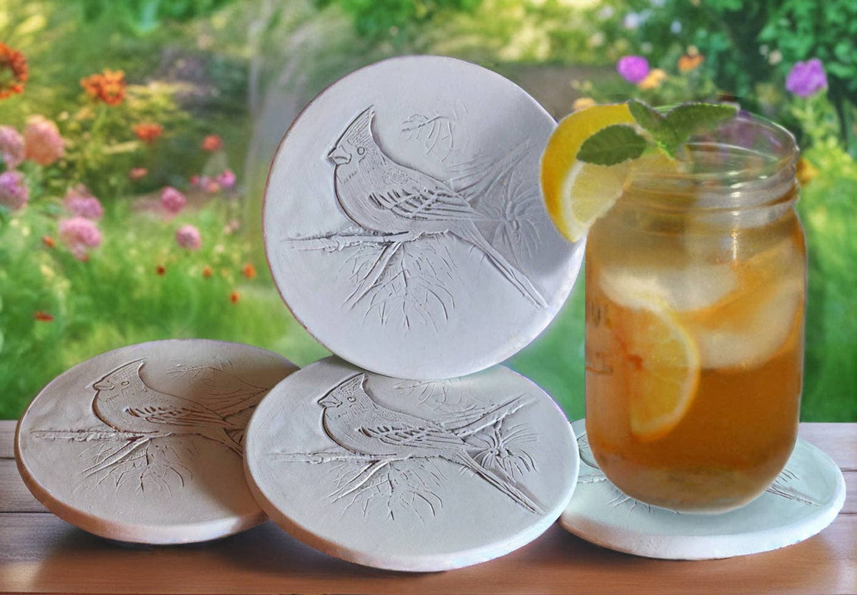 Coaster Set - Cardinal