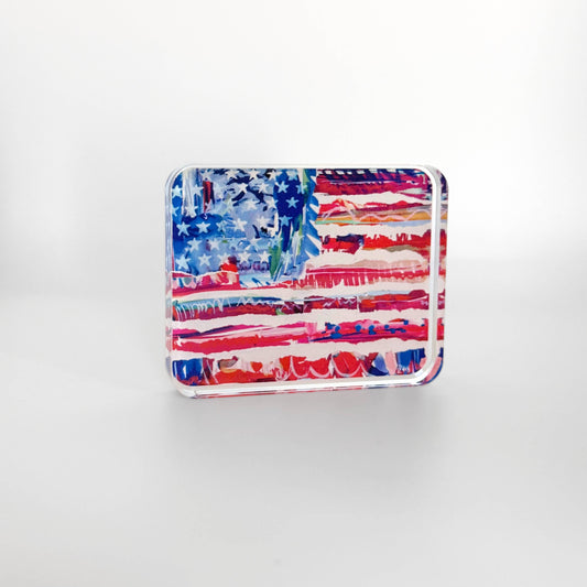 Acrylic American Flag - 250th Old Glory