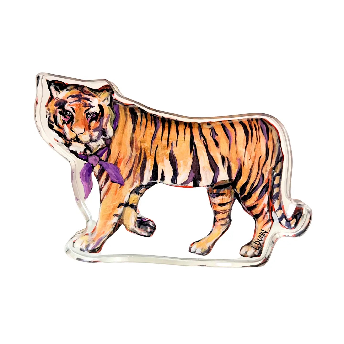 Lauren Dunn tiger LSU Clemson mascot