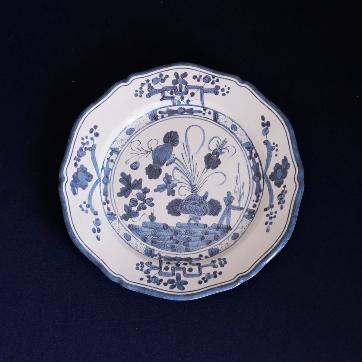 Plate - Dinner 11"- Blue Faenza