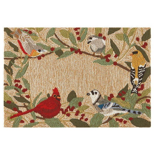 Rug - Indoor/Outdoor - Bird Border (FrontPorch)