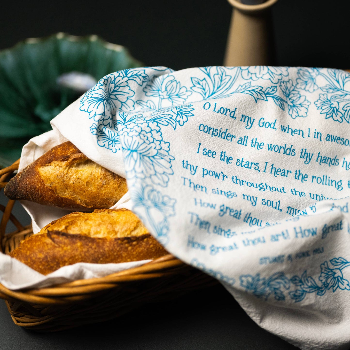 Hymn Tea Towel: How Great Thou Art
