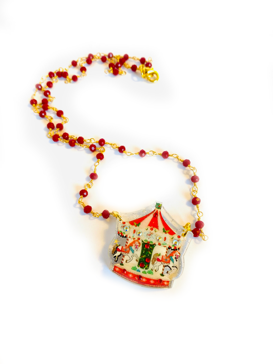 Necklace - Christmas Carousel