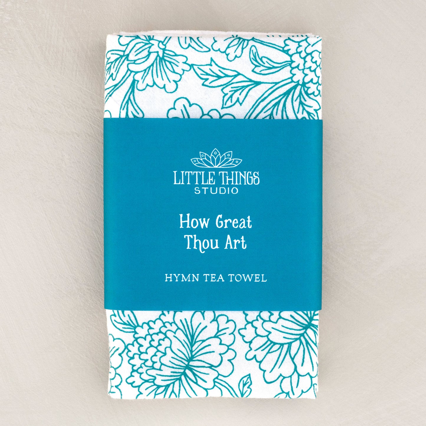 Hymn Tea Towel: How Great Thou Art