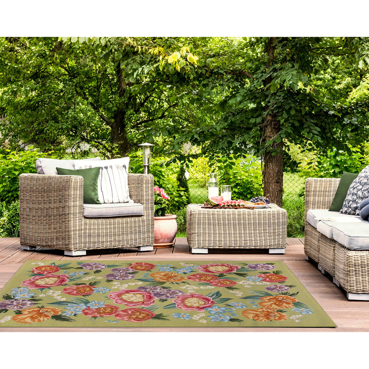 Rug - Indoor/Outdoor - Dream Garden Green (Marina)