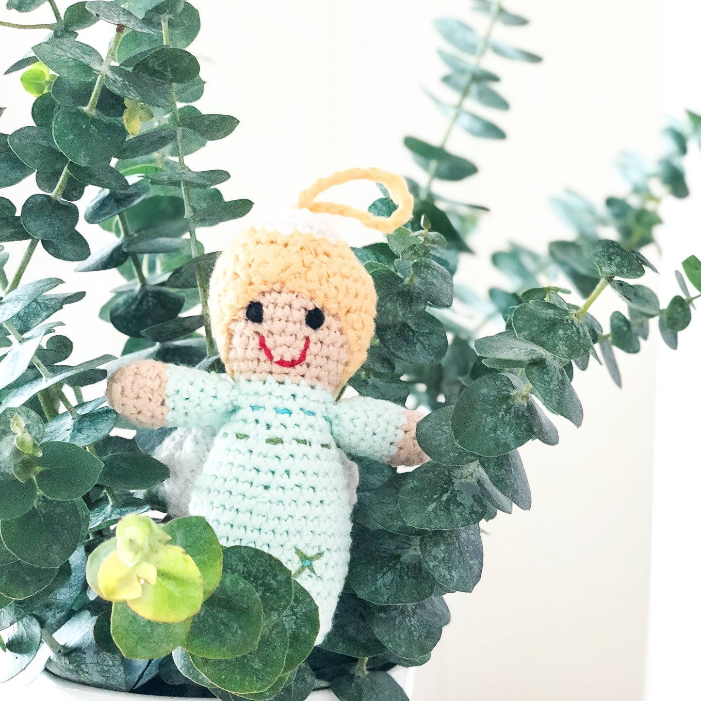 Ornament -Woven Yarn Angel
