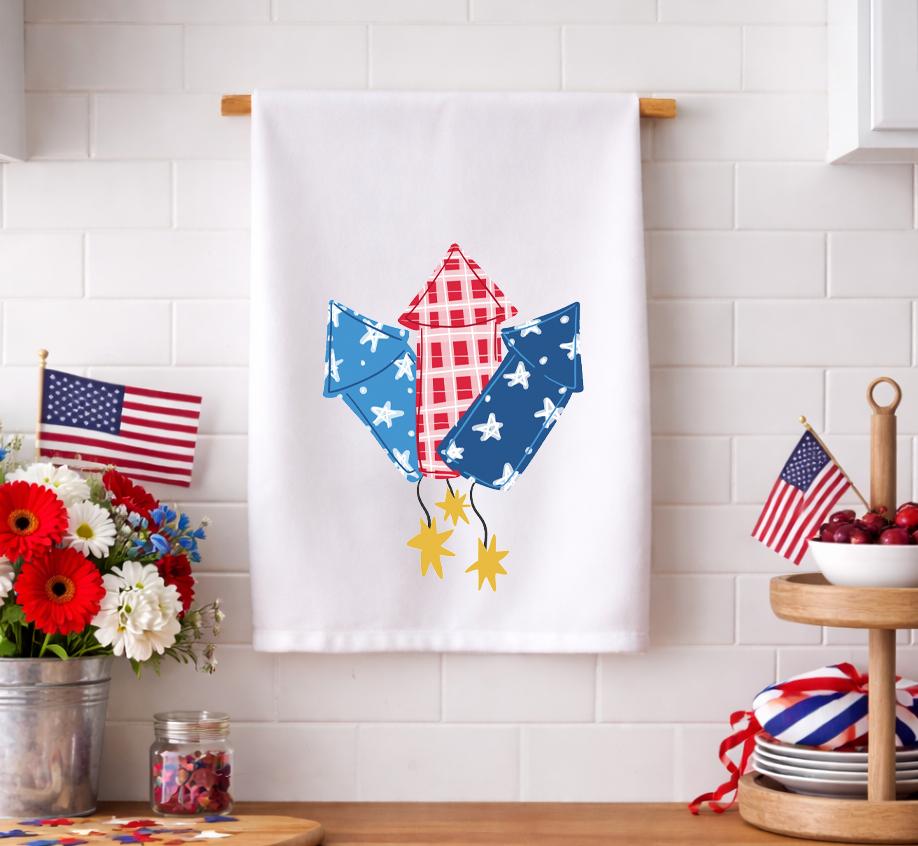 Tea Towel - Fireworks