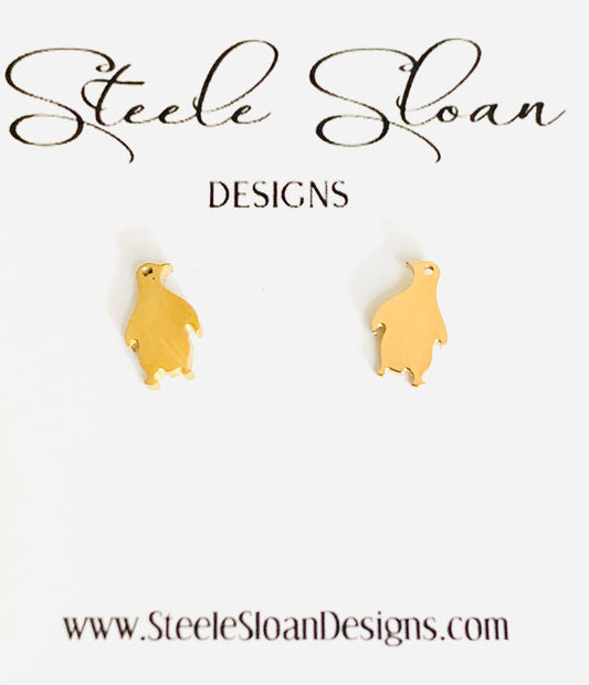Penguin Stud Earrings