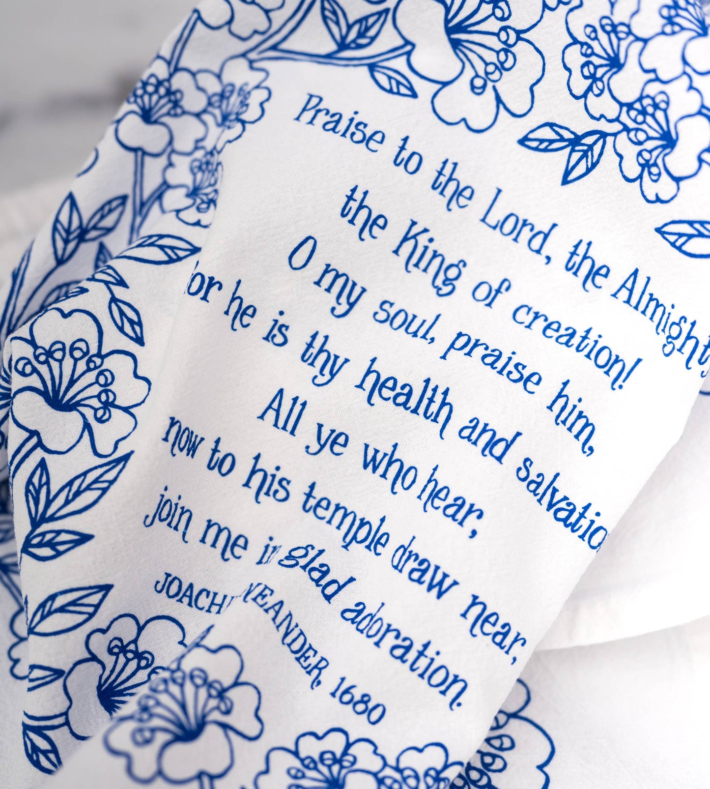 Hymn Tea Towel: Praise to the Lord