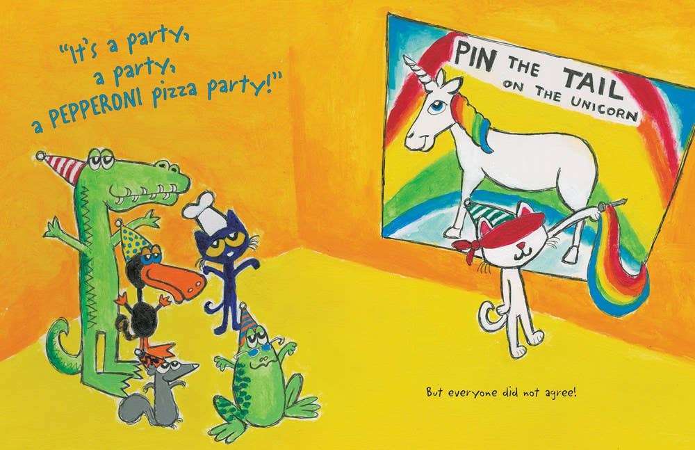 Book - Pete the Cat and the Perfect Pizza Party