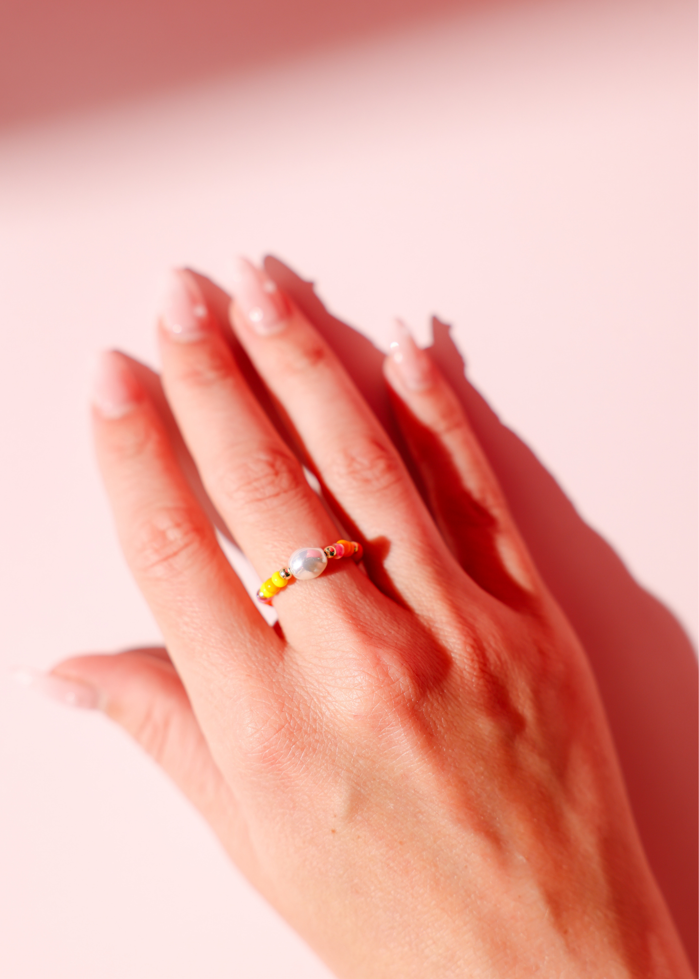 Ring - Sprinkle Pearl Sunkissed