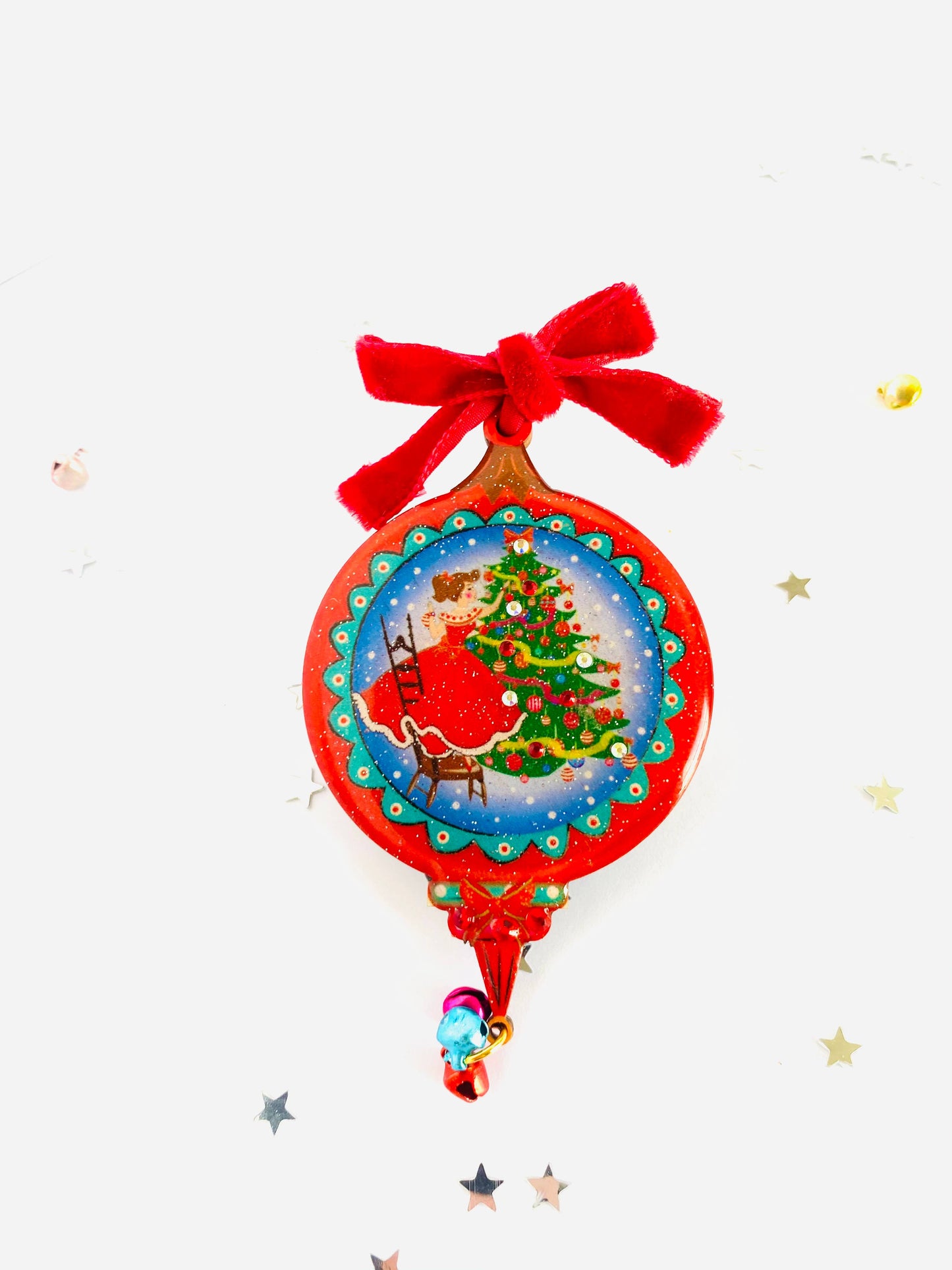 Brooch - Christmas Bauble