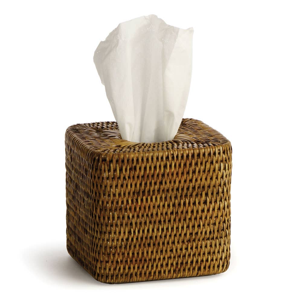 Tissue Cover - Rattan