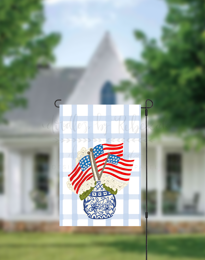 Flag - Garden Flag - Flags & Hydrangeas