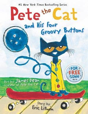 Book - Pete the Cat and His Four Groovy Buttons