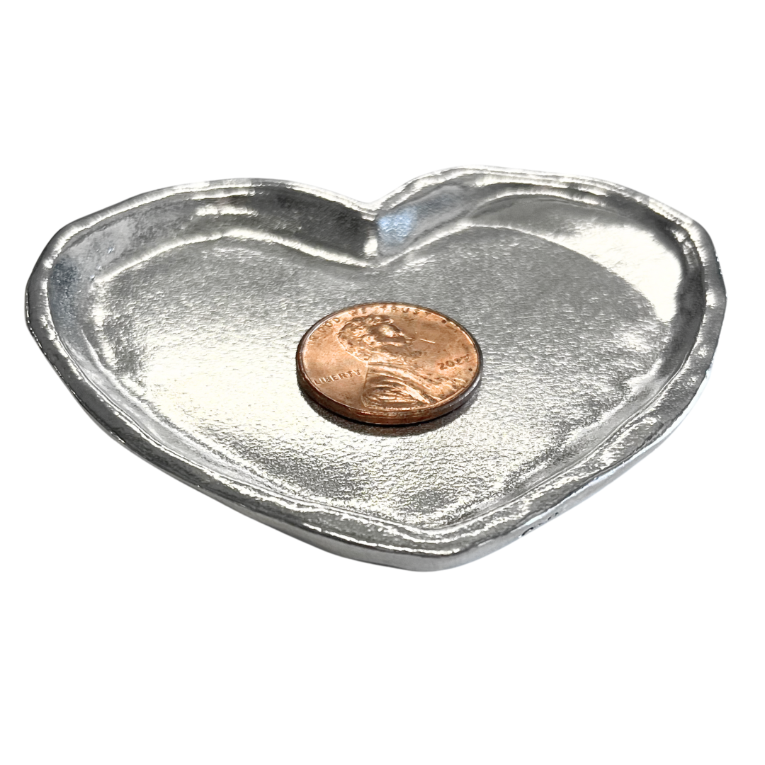 Ring Dish - Pewter Heart