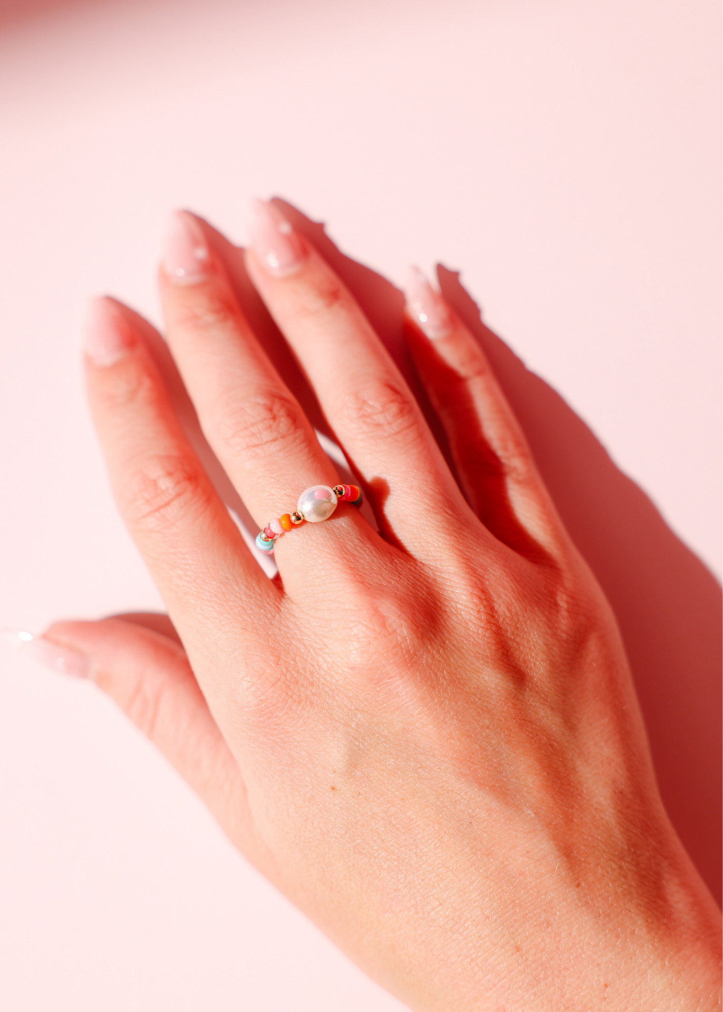 Ring - Sprinkle Pearl Snowcone