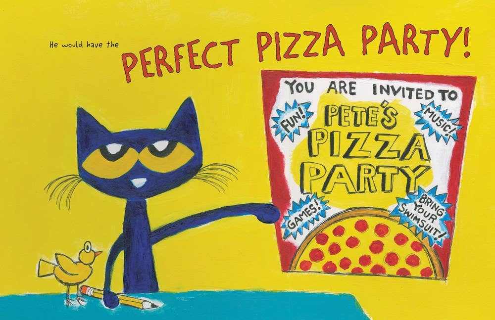 Book - Pete the Cat and the Perfect Pizza Party