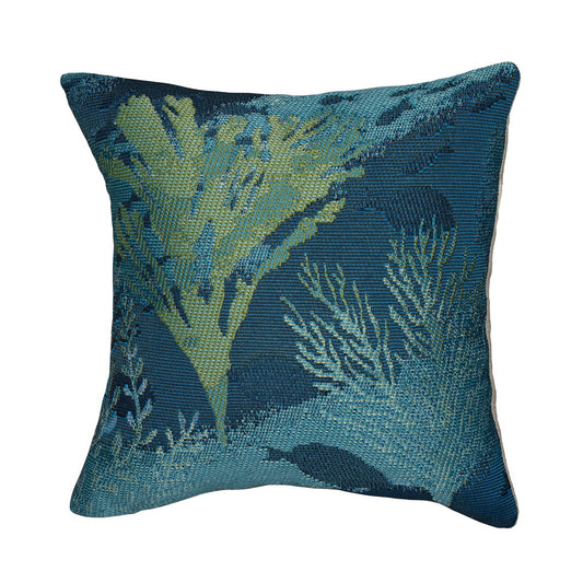 Pillow - Indoor/Outdoor - Coral Garden Lapis - Marina