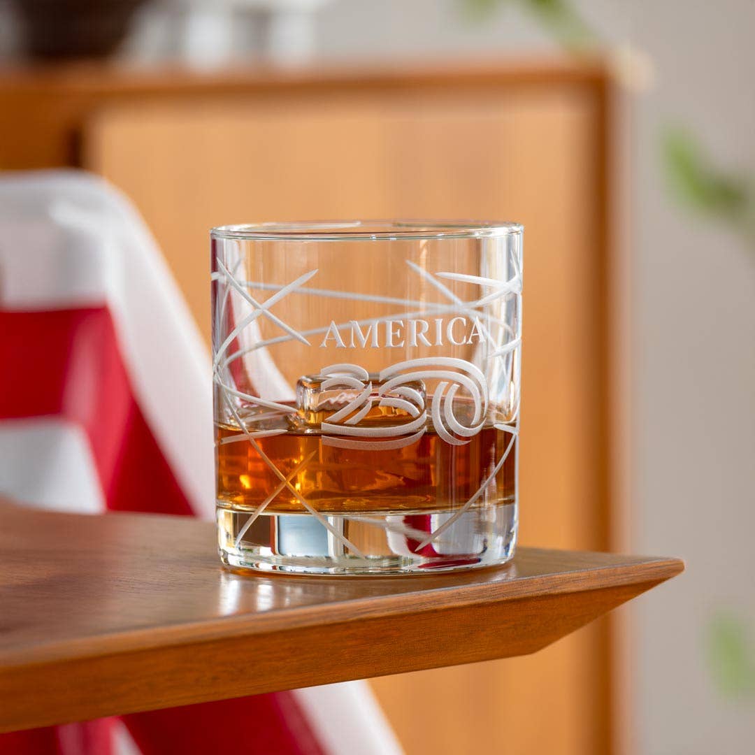 Barware - Rocks Glasses (Set of 2) - Longitude - America250™