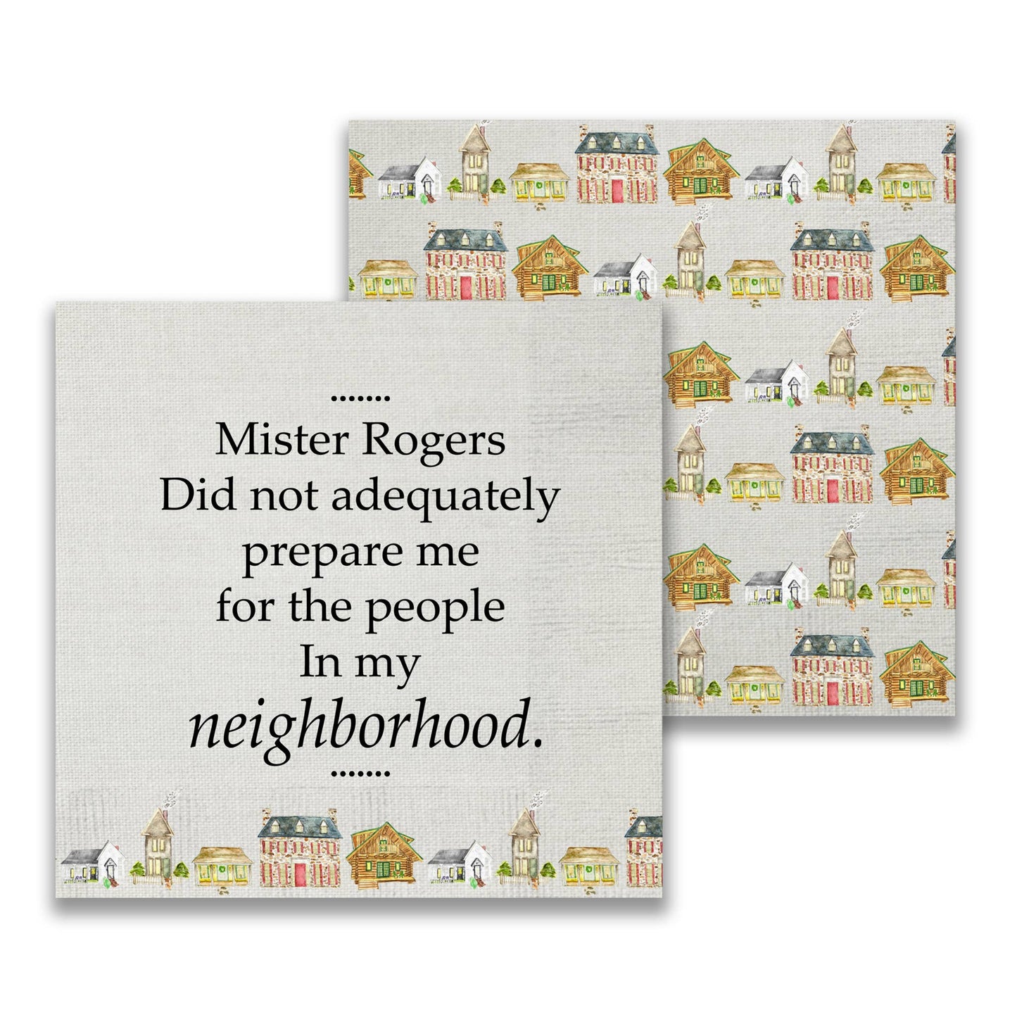 Cocktail Napkins - Mister Rogers