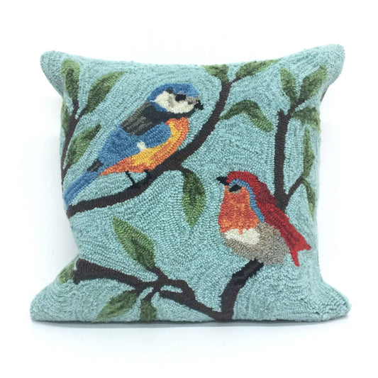 Pillow - Indoor/Outdoor - Birds On Branch (FrontPorch)