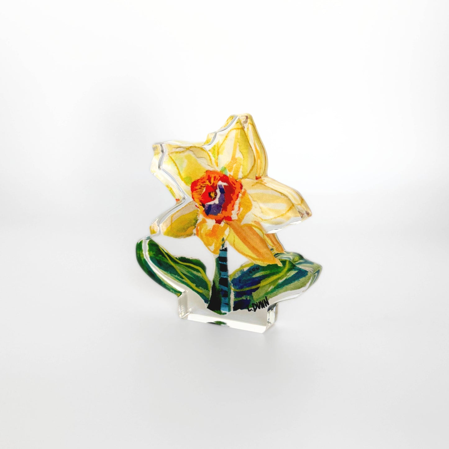Acrylic Blooms - Single Daffodil