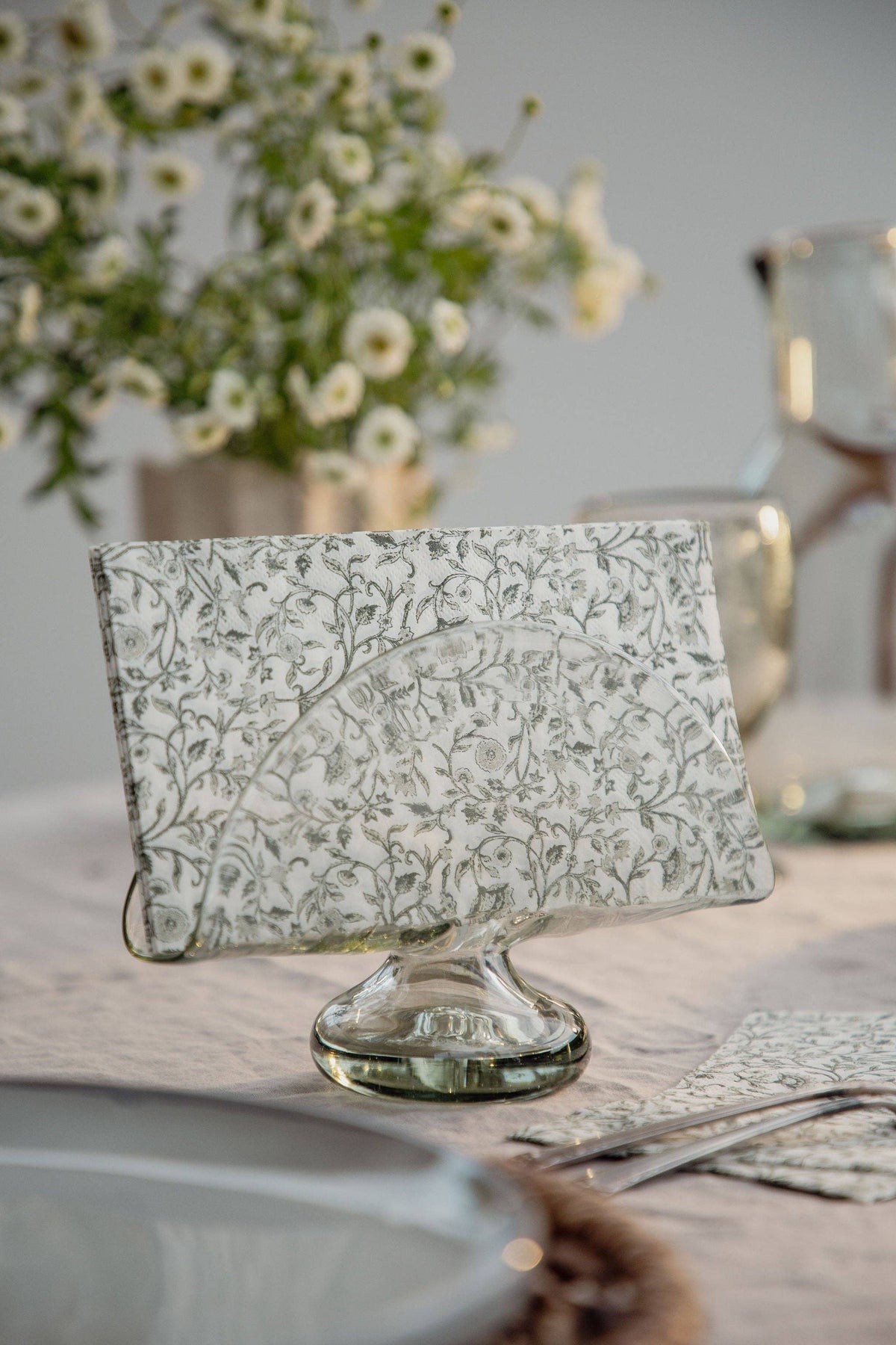 Napkin Holder - Handblown
