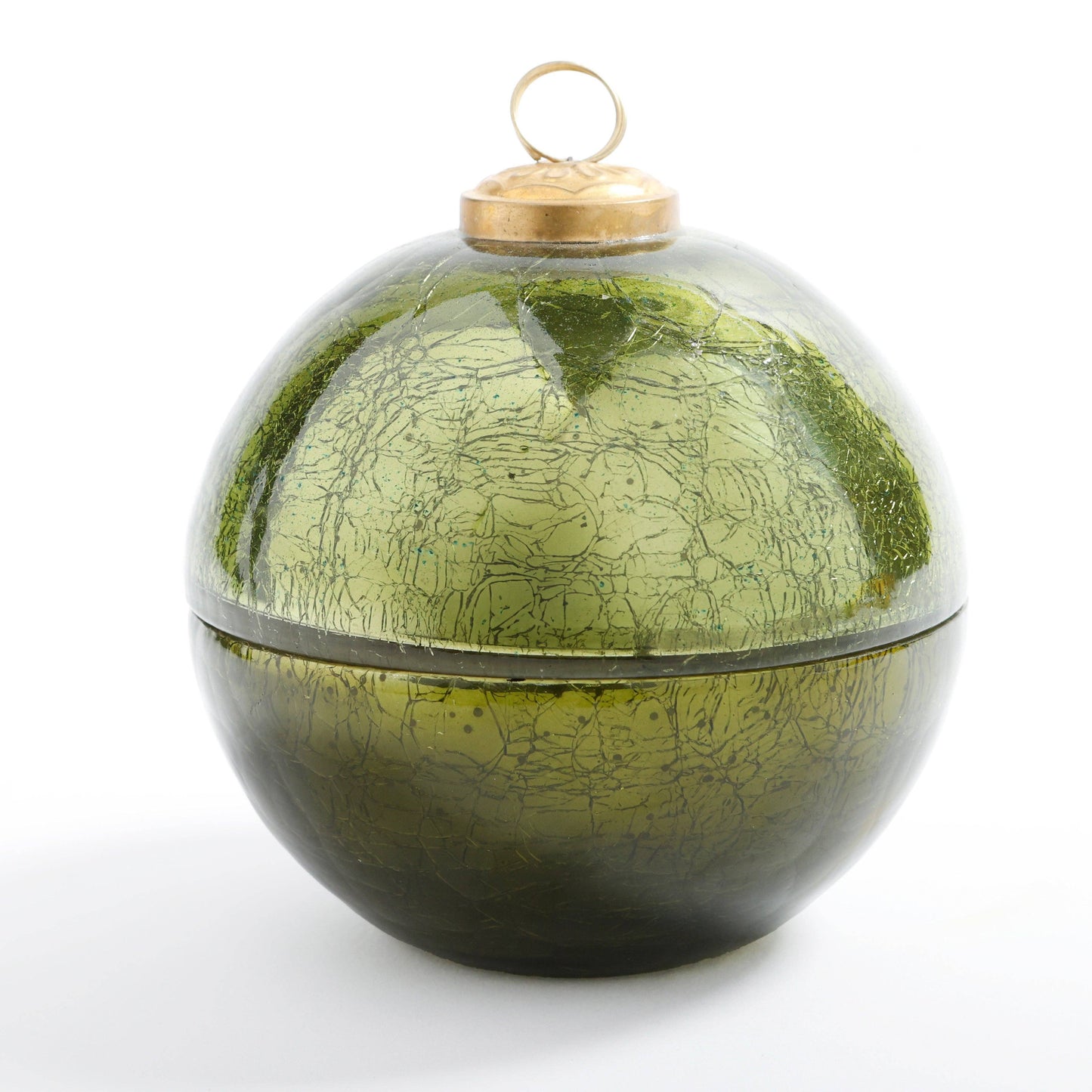 Noble Fir Scent - Glass Ornament Candle