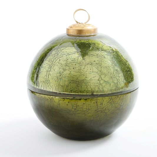 Noble Fir Scent - Glass Ornament Candle