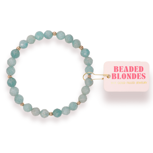 Bracelet - Gemstone/Gold Gemstone