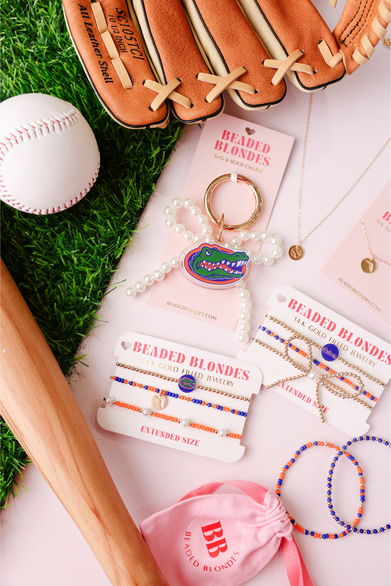 Collegiate Bag & Boot Charm - Florida Gators