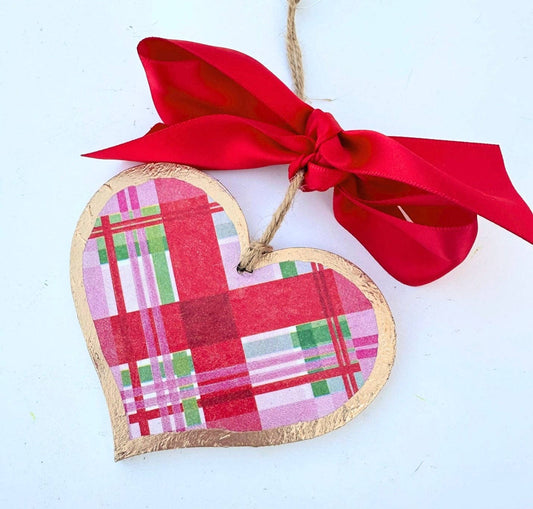 Ornament - Heart - 4"