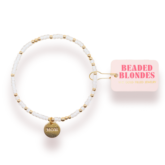 Bracelet - Sprinkle + Charm - Mom