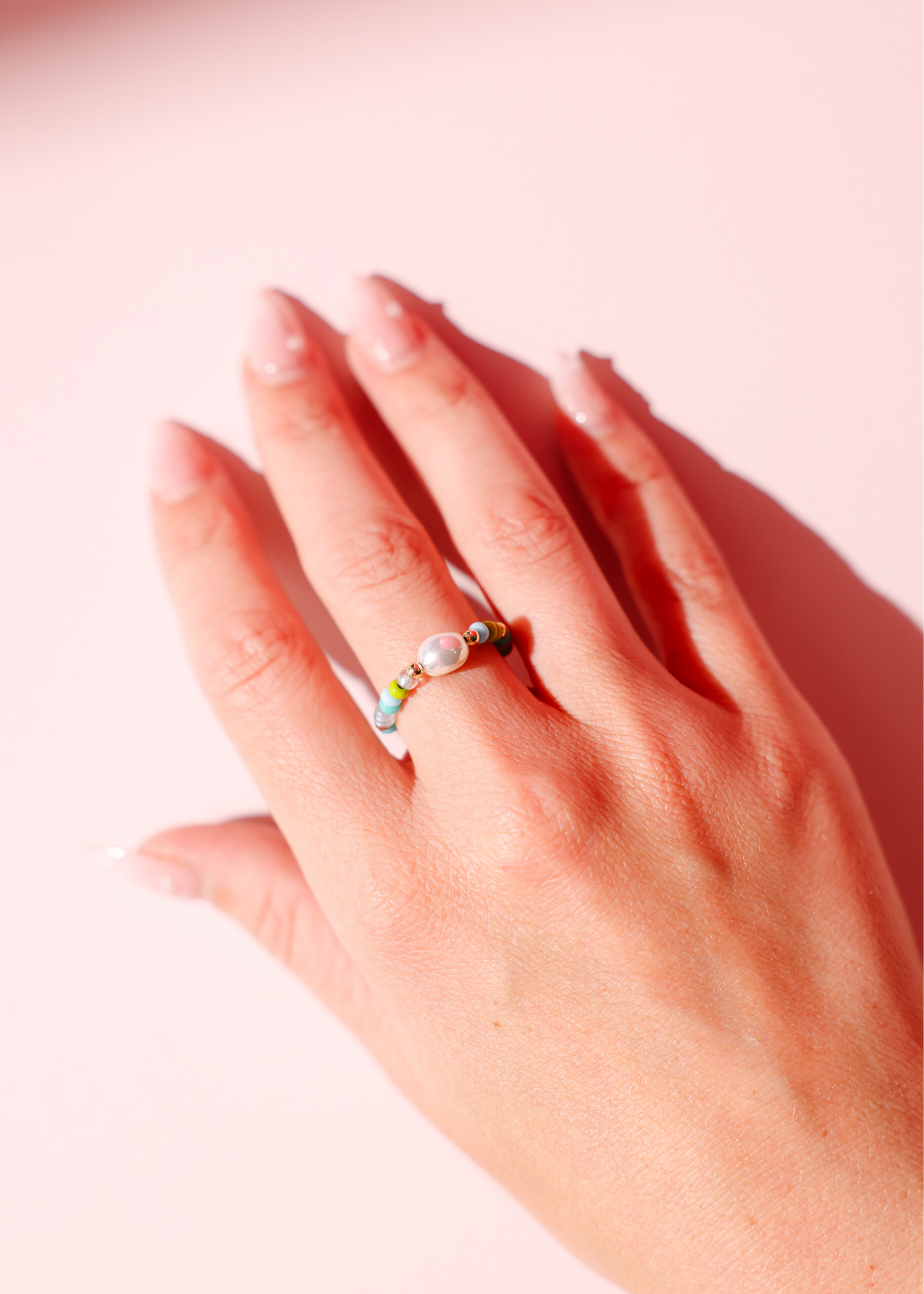 Ring - Sprinkle Pearl Capri