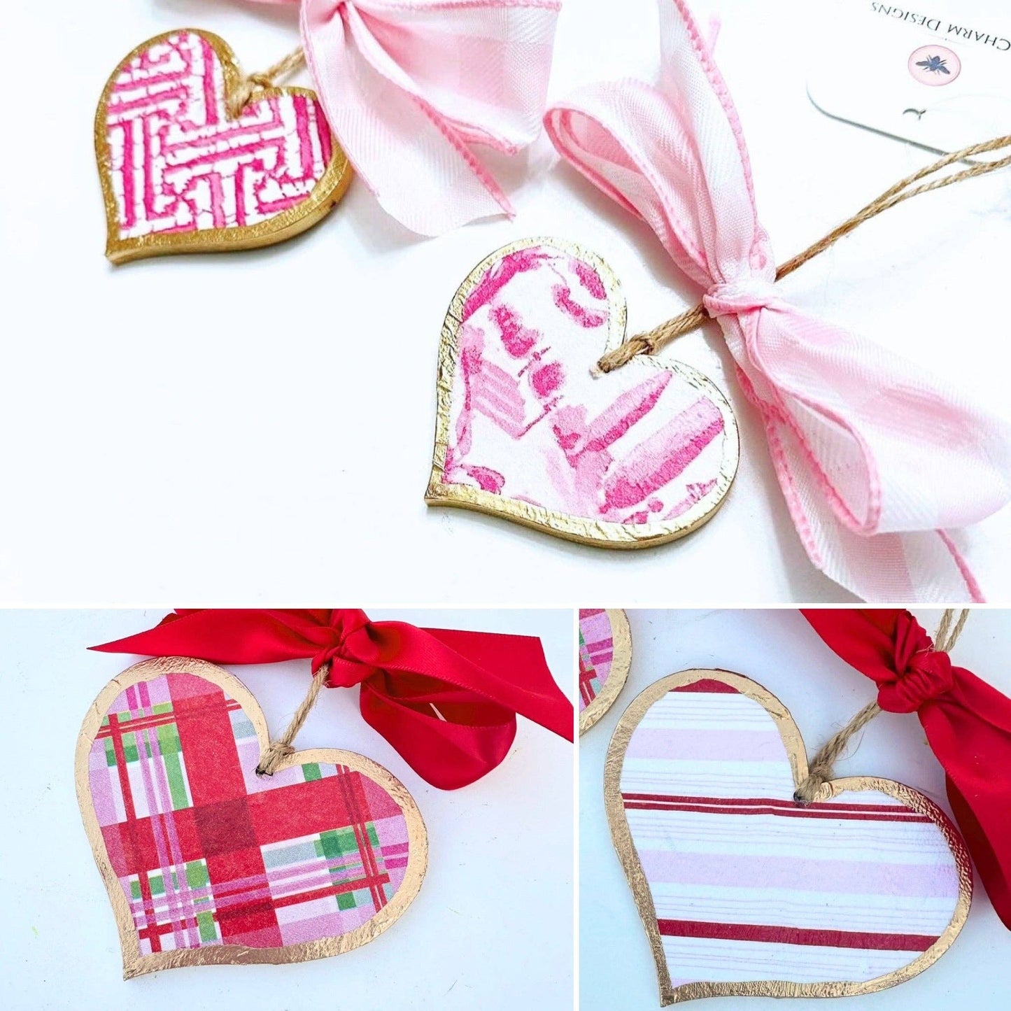 Ornament - Heart - 4"